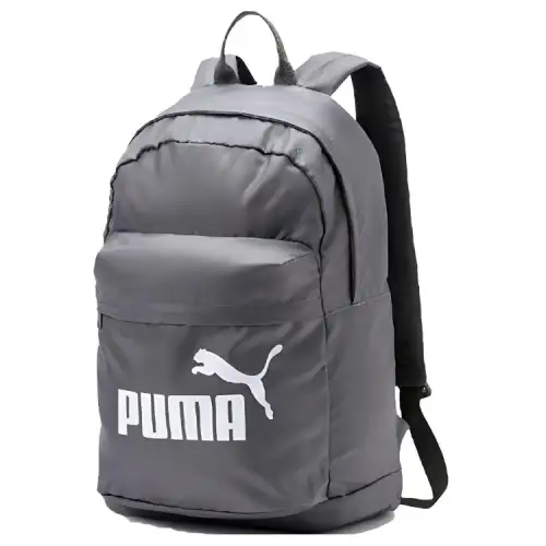 PUMA Nylon Fabric Backpack Regular Unisex Gray