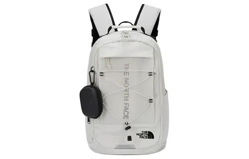 THE NORTH FACE 25L Brand Logo Outdoor Bags Nylon Ivory Unisex
