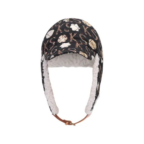 GUCCI Polyester, Leather Trapper Hats Men's