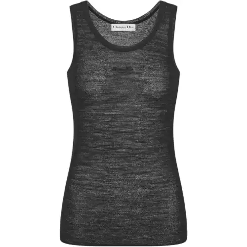 DIOR FW25 Tank Top Women's Black