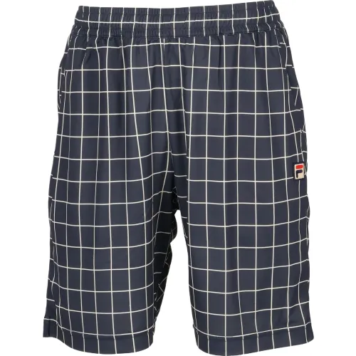 FILA Casual Shorts Men's Marine Blue Moderate