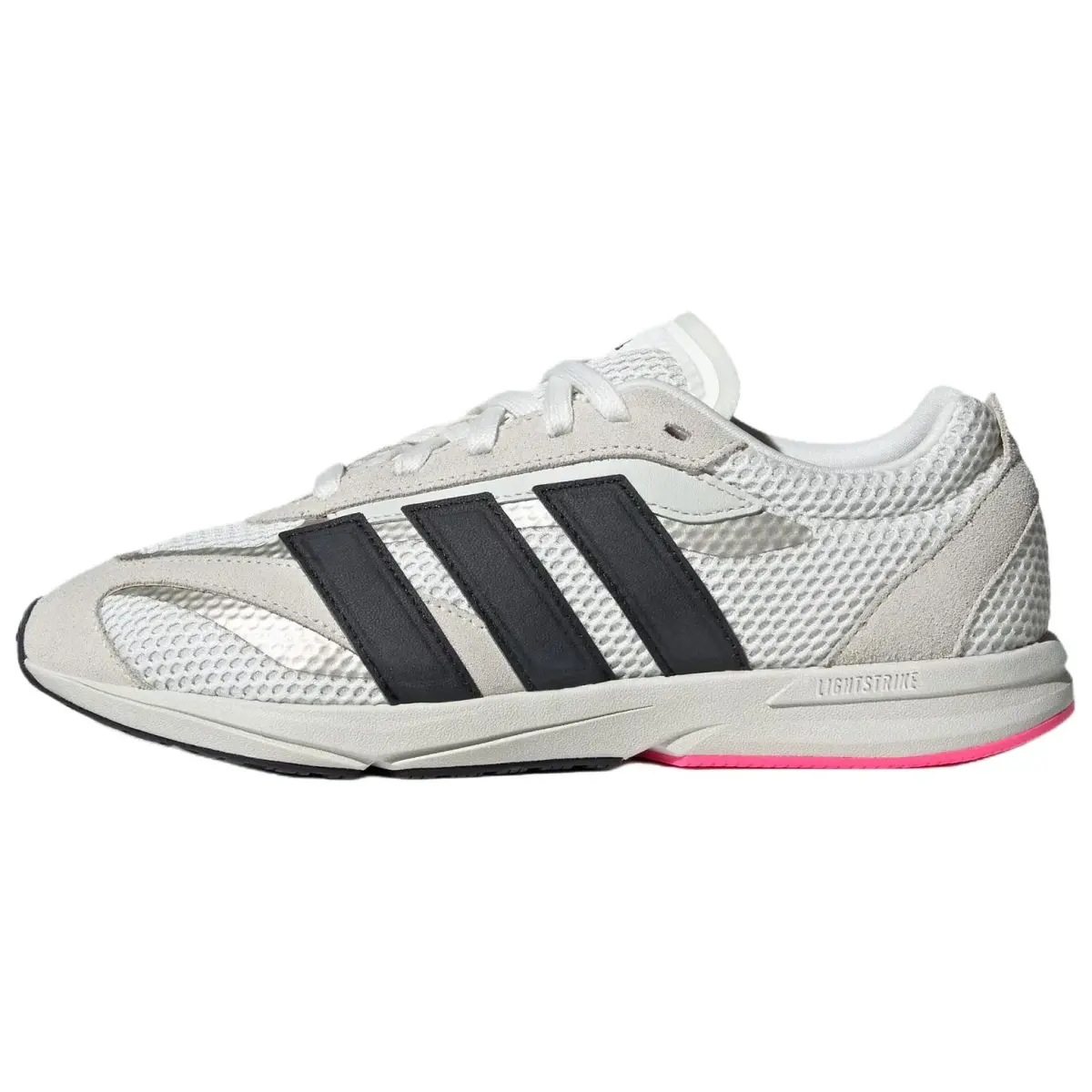 Adidas LIGHTBLAZE Fabric Low top Lightstrike Midsole Technology Casual Running Shoes Women's Jade White