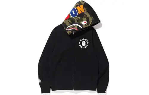 Bape X Big Sean Shark Full Zip Hoodie