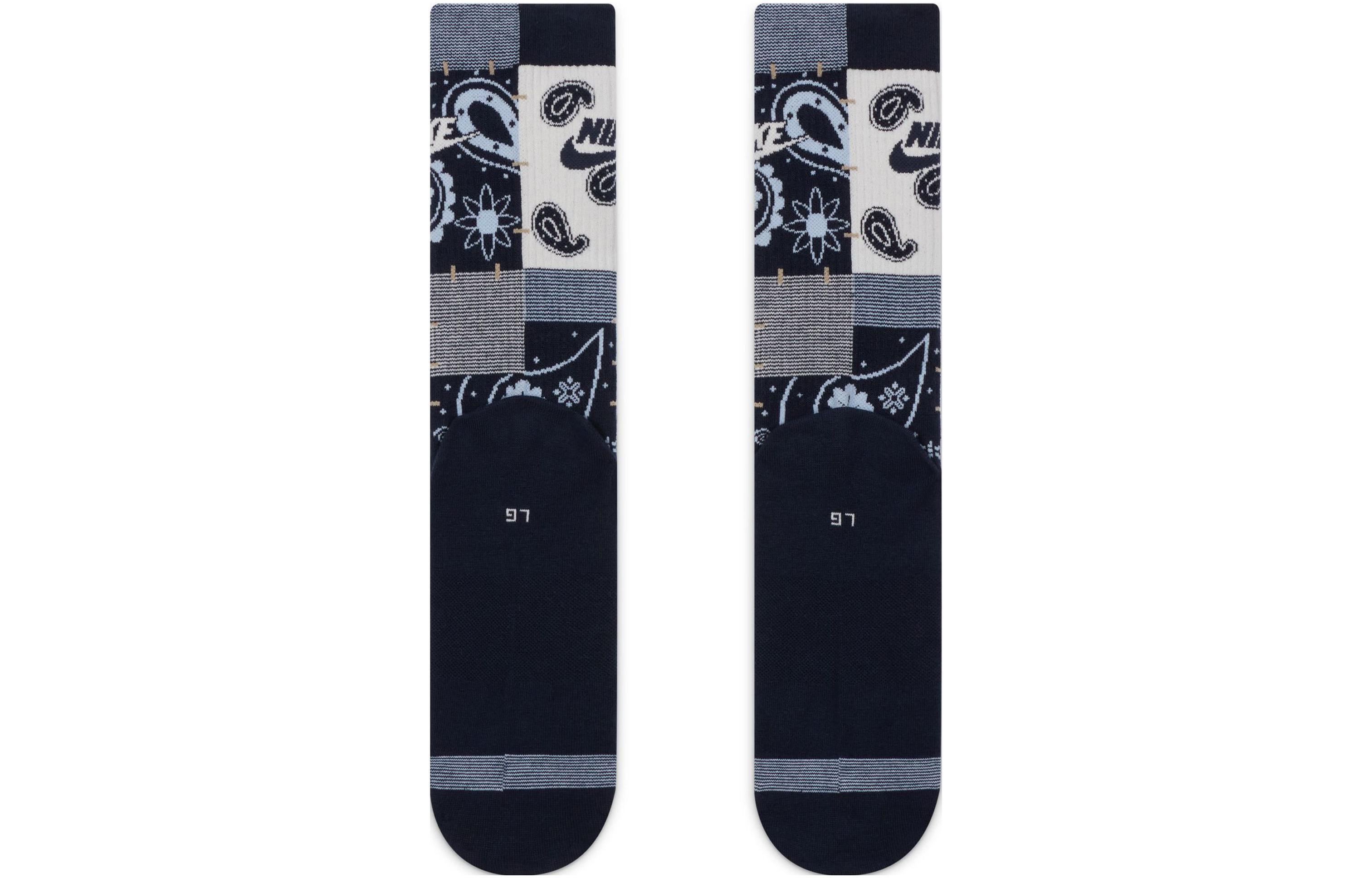 Nike Crew Socks Unisex 1 Pack Blue