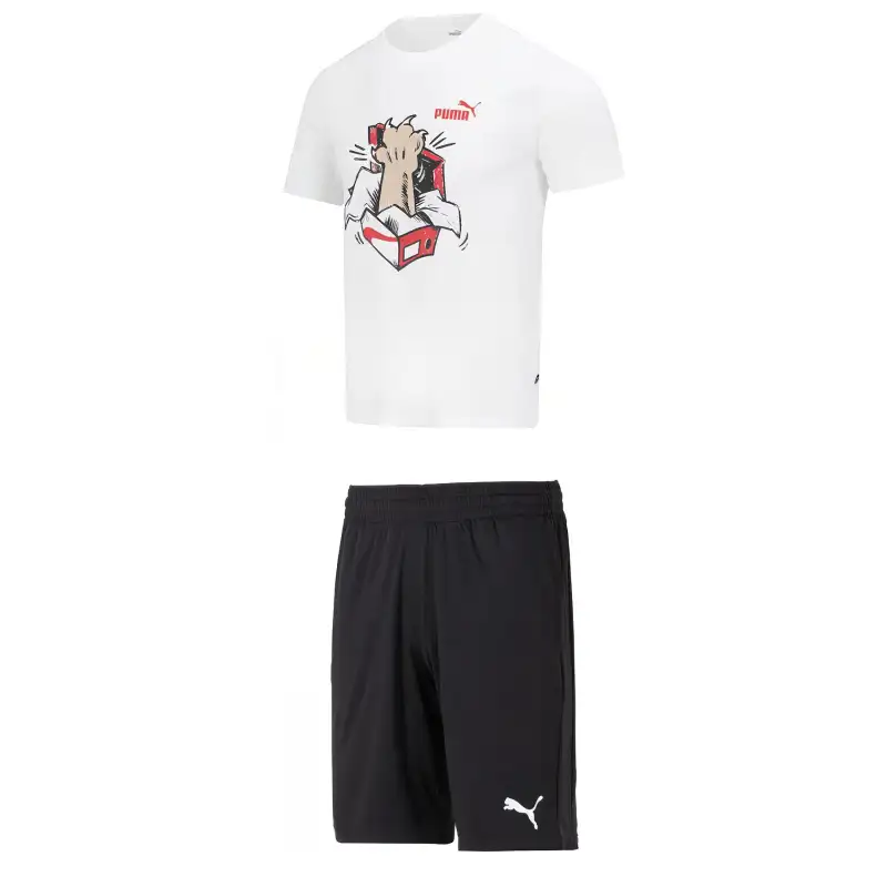 PUMA Casual Sportswear Men's Crew Neck Moderate