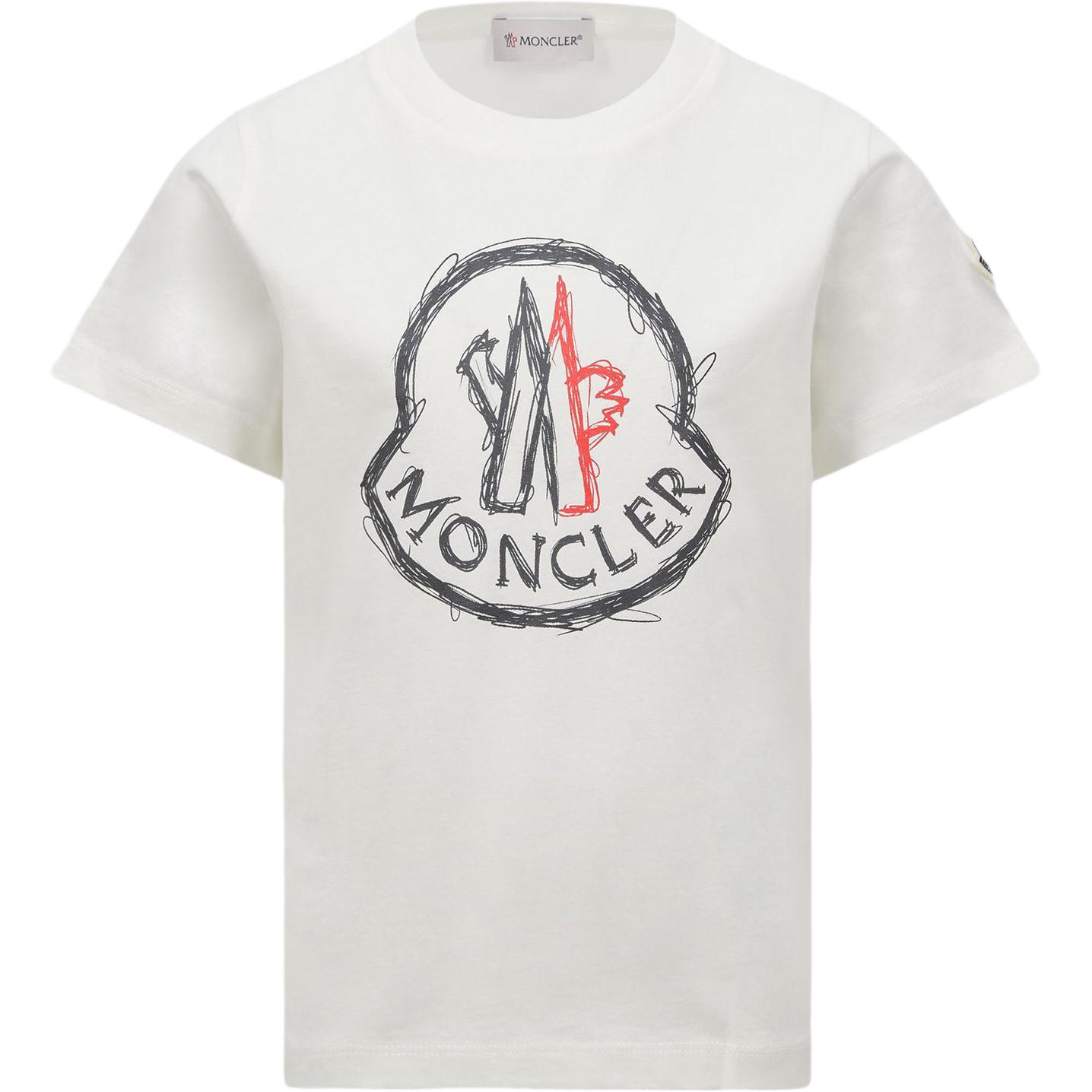 Мужская футболка Moncler (белая)