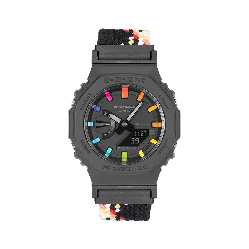 CASIO Custom Collection Electronic Movement Unisex Black Dial