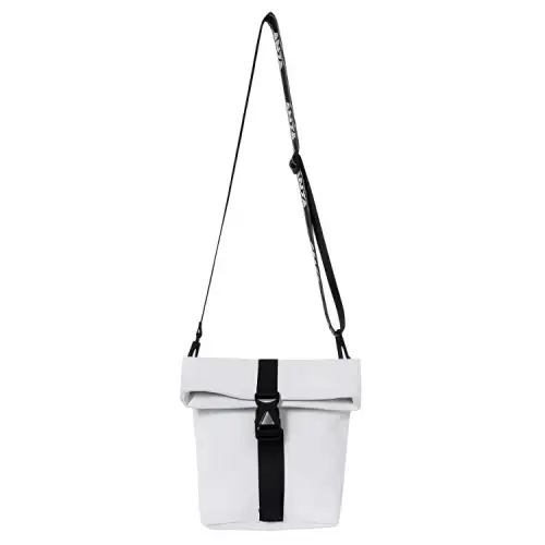 Anta Life Collection Pu Cycling Bag, Sports Bag, Cell Phone Pouch, Crossbody Bag, Shoulder Bag Unisex Papyrus White