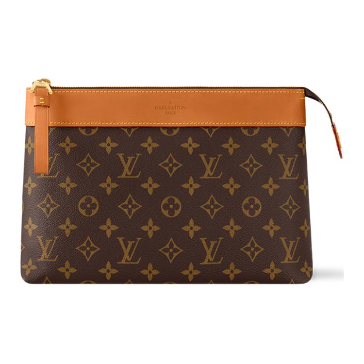Мужская сумка Louis Vuitton Pochette Voyage (коричневая)