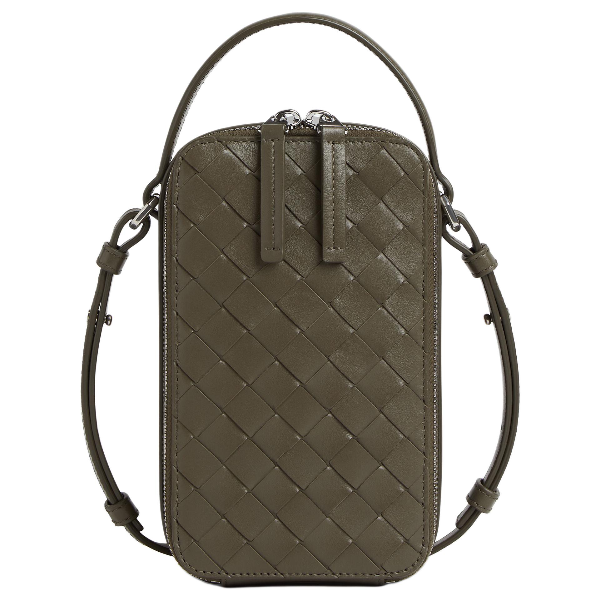 Мужская сумка Bottega Veneta Getaway (зеленая)