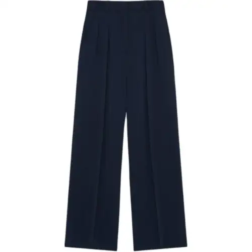 LOEWE SS25 Casual Pants Women's Marine Blue