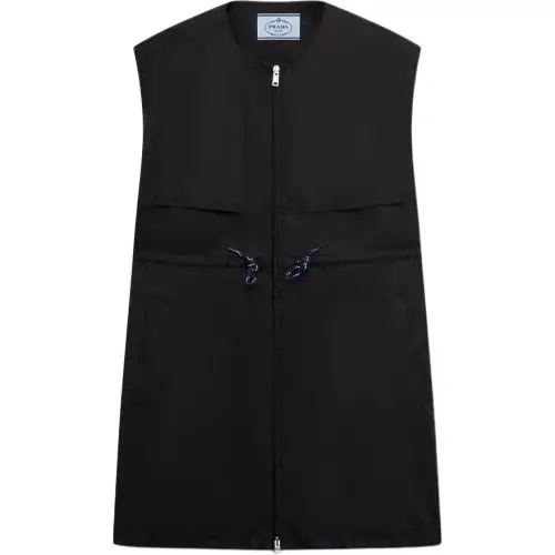 PRADA Sleeveless Dress Women's Black
