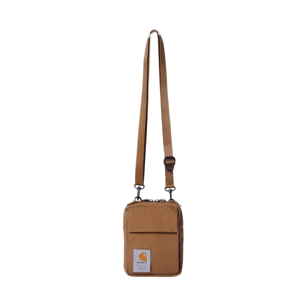 Carhartt WIP Ramidus Collaboration Cotton Shoulder Bag, Crossbody Bag, Wallet Regular Men's Brown
