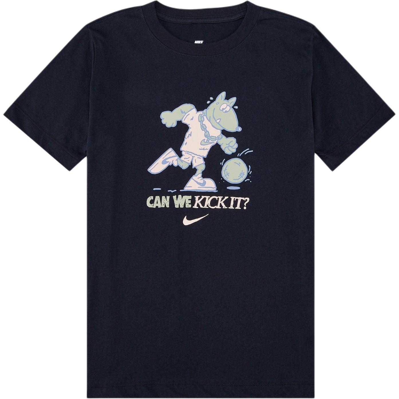 Футболка Nike K NSW TEE ADAPT DOG (черная)