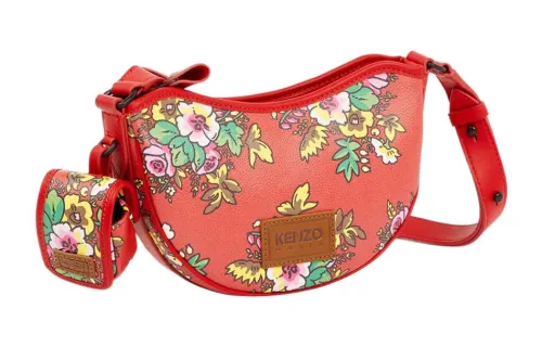KENZO Pop Bouquet Floral Printed Shoulder Bag