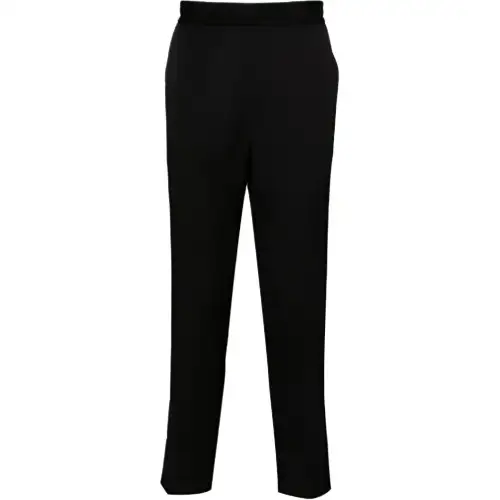 Golden Goose Deluxe Brand Logo Plaque Straight Leg Trousers