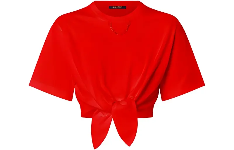LOUIS VUITTON SS23 T Shirt Women's Red