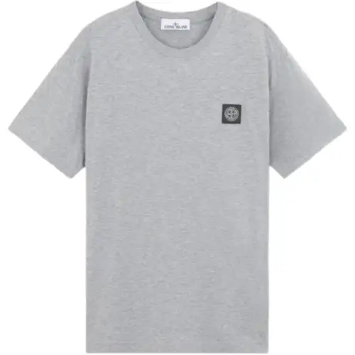 STONE ISLAND Compass Patch Crewneck T Shirt