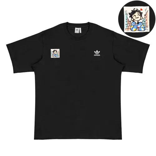 Adidas Originals T Shirt Unisex Black