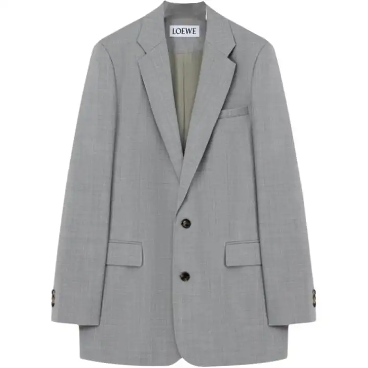 LOEWE Single Breasted Regular Fit Jacket