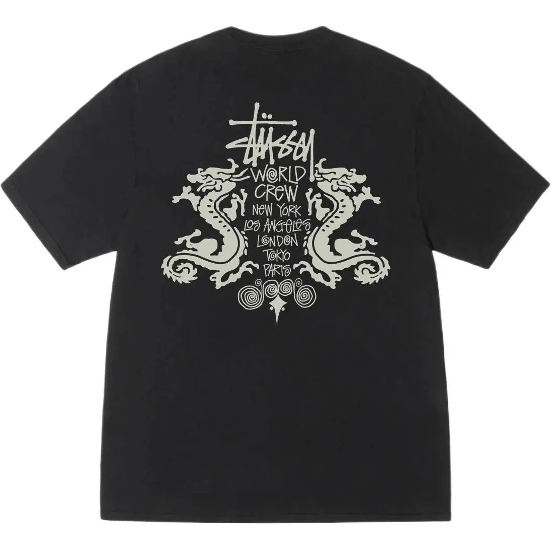 Stussy Double Dragon Tee Pigment Dyed