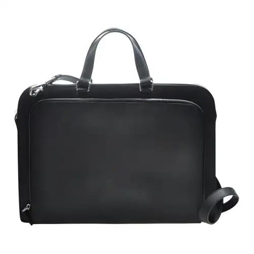 PRADA Cow Leather Shoulder Bag, Crossbody Bag, Handbag Men's Black