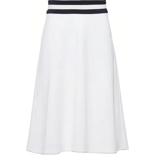 MIU MIU Casual Long Skirts Women's White Moderate Mid Length A Line Skirt