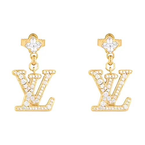 LOUIS VUITTON Lady Lv Earrings