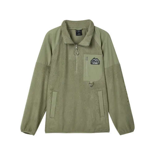 Skechers Stroll Sweatshirts Men's Vetiver 01DR Lapel Thickened Regular