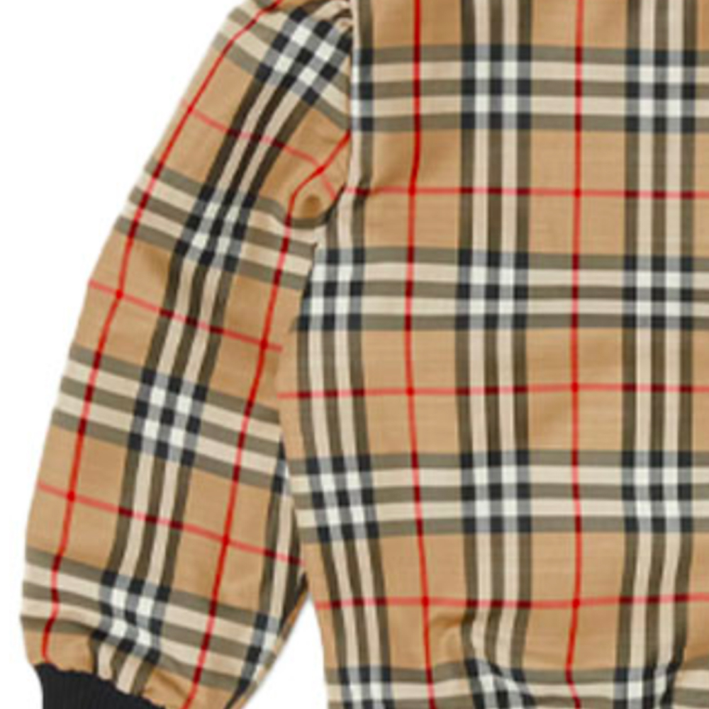 Женская куртка Burberry (черно-белый) — фото 8