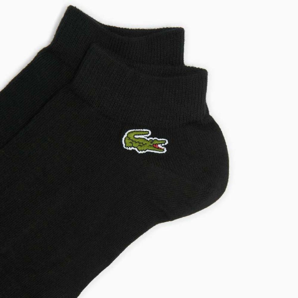 LACOSTE Ankle Socks Women’s 3 Pack Black