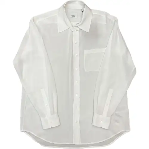 Burberry Shirts Women's White Lapel Moderate Other