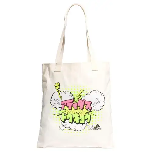 Adidas Cotton Handbag, Shoulder Bag Regular Unisex White