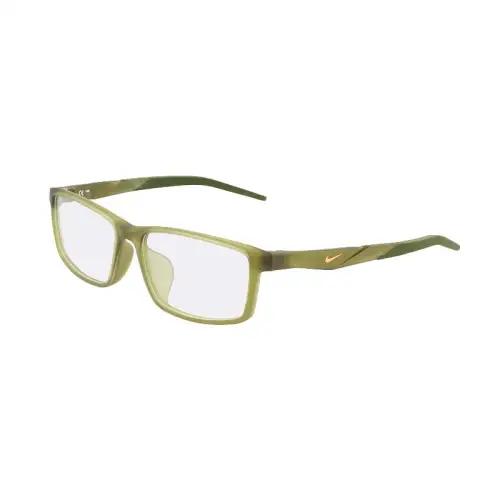 Nike Injection Molded Square Eyeglass Frames Men's Green