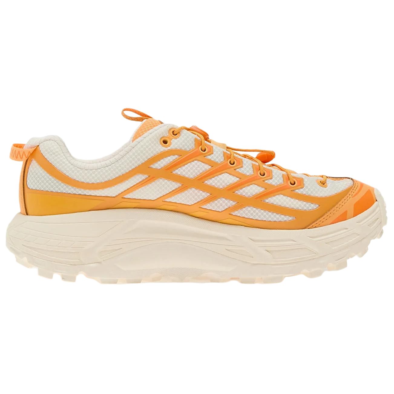 HOKA ONE ONE Mafate Three 2 Fabric Abrasion Resistant Low top Casual Running Shoes Unisex Pink Orange