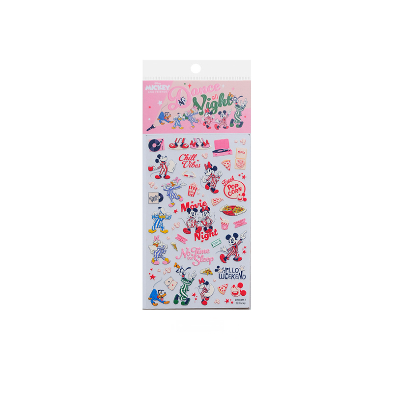 Disney Disney Mickey Family Series Pajama Party DIY Stickers