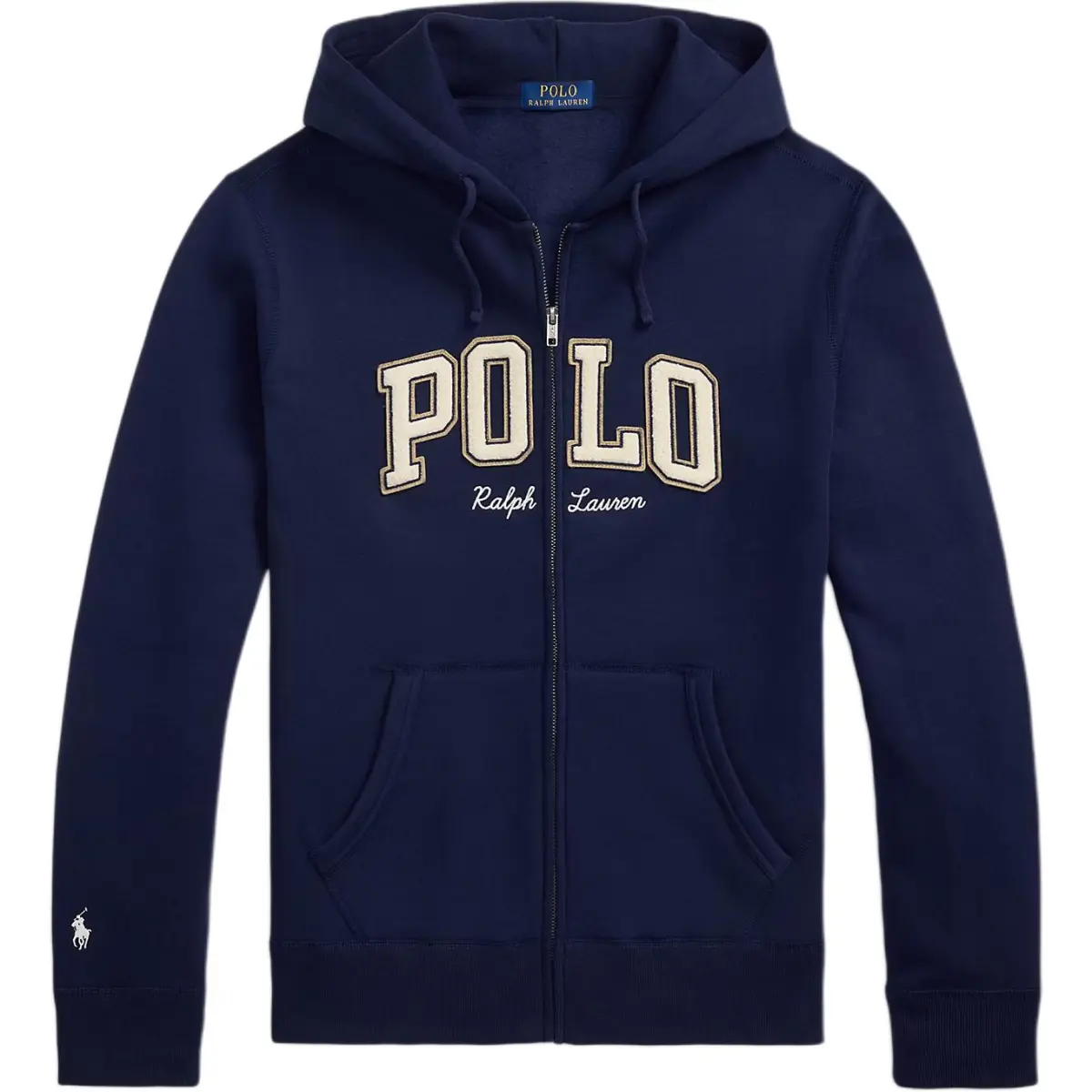 Polo Ralph Lauren Drawstring Zip-Up Hoodie