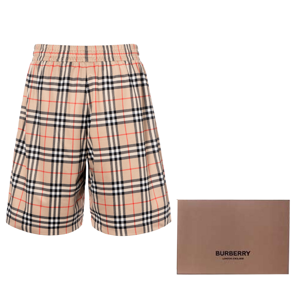 Мужские шорты Burberry (разноцветные) — фото 9