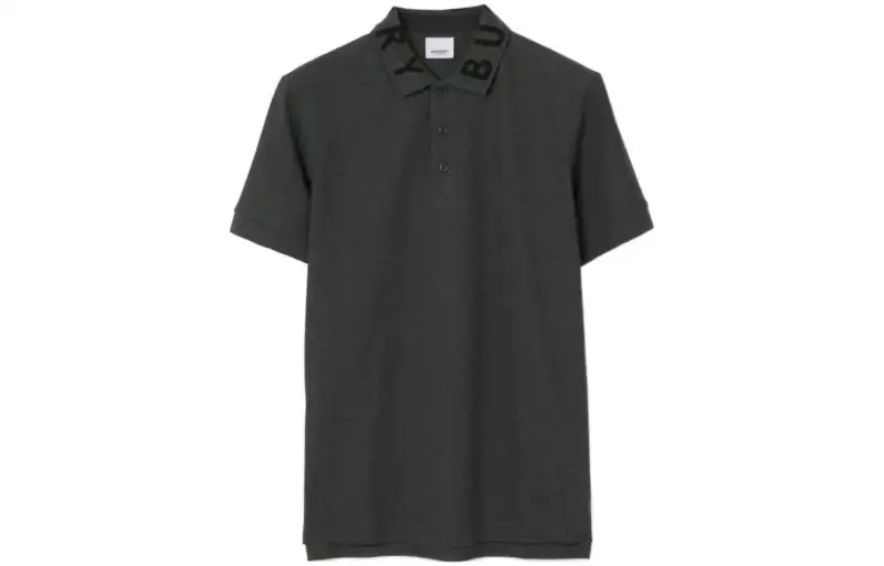 Burberry SS23 Polo Shirt Men's Dark Gray