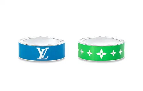 LOUIS VUITTON Ceramic Set Of 2 Rings