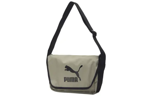 PUMA Fabric Messenger Bag, Shoulder Bag, Crossbody Bag Unisex Gray