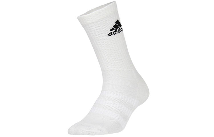Adidas Mid Calf Socks Unisex White