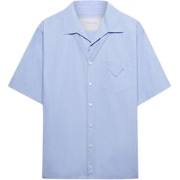 PRADA FW24 Shirt Men's Xingji Blue