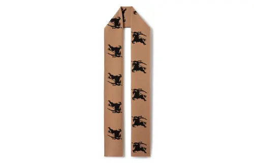 【Previous Season】Equestrian Knight-motif jacquard scarf