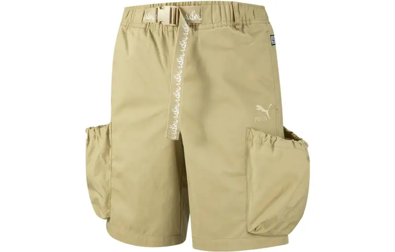 PUMA Casual Shorts Men's Roasted Almond Moderate