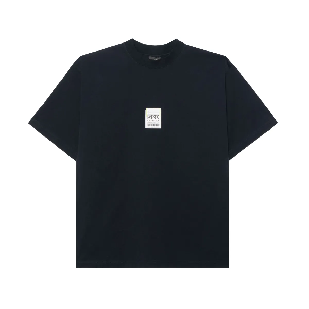 Balenciaga SS25 T Shirt Medium Size Fit Men's Black