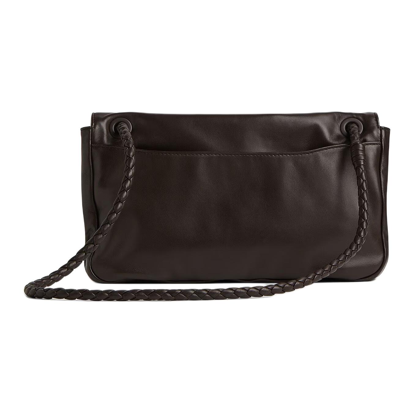 Женская сумка Bottega Veneta (коричневая) — фото 3