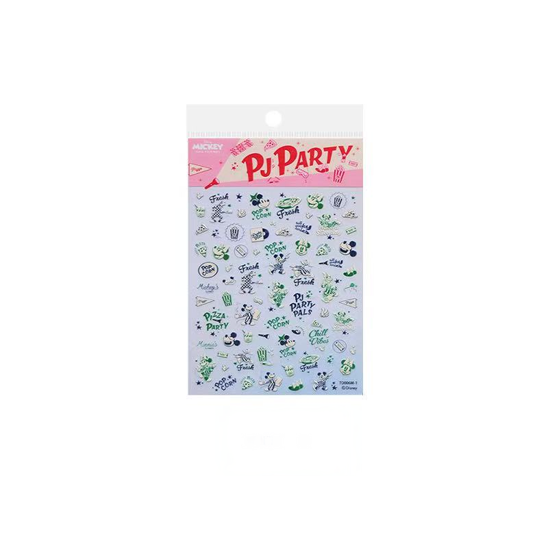 Disney Disney Mickey Family Series Pajama Party Creative DIY Stickers