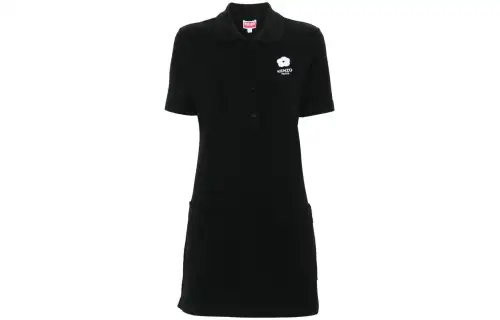 KENZO Boke Flower motif Polo Dress