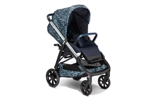 DIOR Canvas Stroller Bag Accessory Unisex Marine Blue